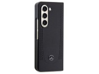 Mercedes Leather Urban case for Samsung Galaxy Z Fold 5 - black Mercedes Leather Urban case for Samsung Galaxy Z Fold 5 - black