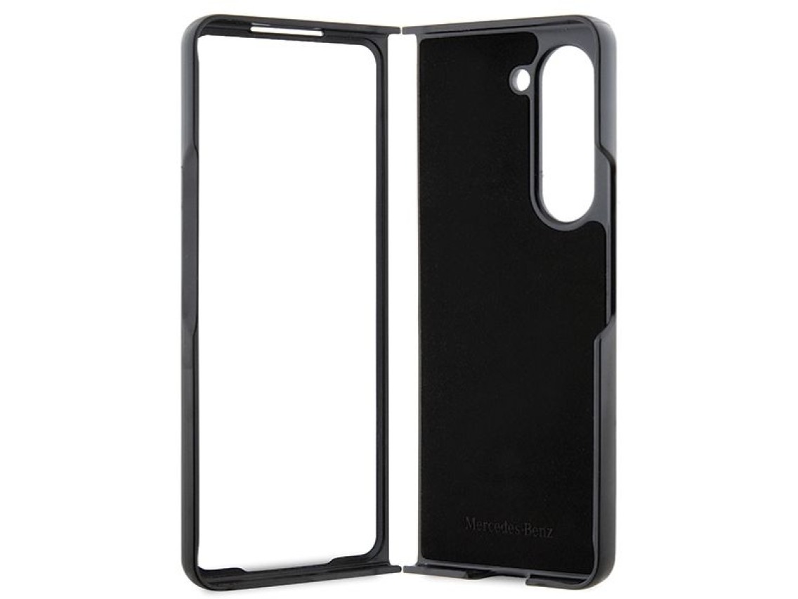 Mercedes Leather Urban case for Samsung Galaxy Z Fold 5 - black