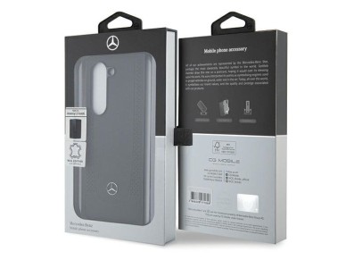 Mercedes Leather Urban case for Samsung Galaxy Z Fold 5 - black