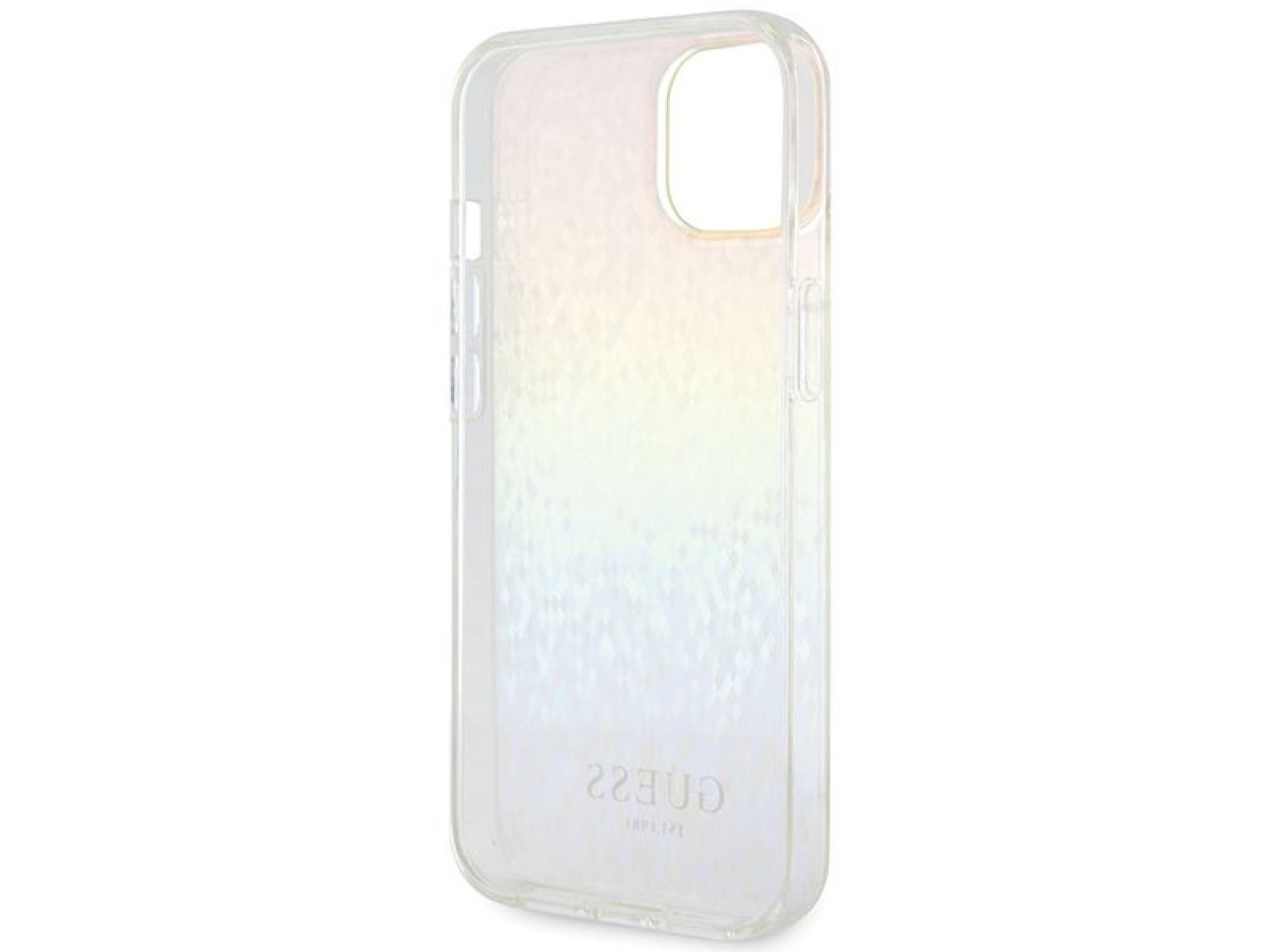 Funda Guess IML Faceted Mirror Disco Iridescent para iPhone 15 - multicolor
