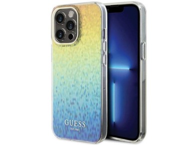 Guess IML Faceted Mirror Disco Iridescent case for iPhone 15 Pro Max - multicolored Guess IML Faceted Mirror Disco Iridescent case for iPhone 15 Pro Max - multicolored