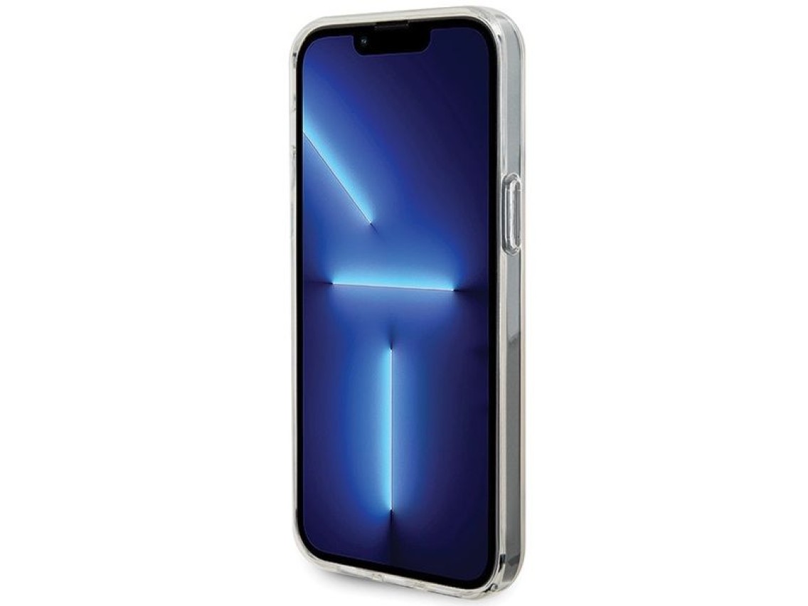Guess IML Faceted Mirror Disco Iridescent case for iPhone 15 Pro Max - multicolored