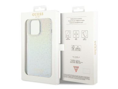 Guess IML Faceted Mirror Disco Iridescent case for iPhone 15 Pro Max - multicolored Guess IML Faceted Mirror Disco Iridescent case for iPhone 15 Pro Max - multicolored