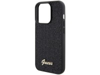 Funda Guess Disco Metal Script para iPhone 15 Pro - negra Funda Guess Disco Metal Script para iPhone 15 Pro - negra