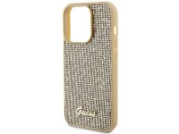 Guess Disco Metal Script case for iPhone 15 Pro - gold Guess Disco Metal Script case for iPhone 15 Pro - gold