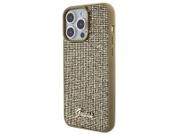 Guess Disco Metal Script case for iPhone 15 Pro Max - gold Guess Disco Metal Script case for iPhone 15 Pro Max - gold