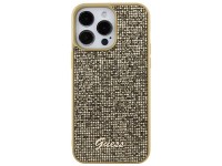 Guess Disco Metal Script case for iPhone 15 Pro Max - gold Guess Disco Metal Script case for iPhone 15 Pro Max - gold
