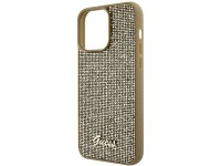 Guess Disco Metal Script case for iPhone 15 Pro Max - gold Guess Disco Metal Script case for iPhone 15 Pro Max - gold