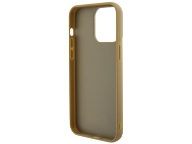 Capa Guess Disco Metal Script para iPhone 15 Pro Max - dourada Capa Guess Disco Metal Script para iPhone 15 Pro Max - dourada