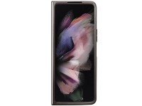 Guess Leather 4G Triangle Strass case for Samsung Galaxy Z Fold 5 - brown Guess Leather 4G Triangle Strass case for Samsung Galaxy Z Fold 5 - brown