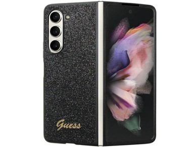 Guess Glitter Script case for Samsung Galaxy Z Fold 5 - black Guess Glitter Script case for Samsung Galaxy Z Fold 5 - black