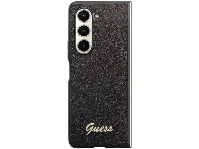 Guess Glitter Script case for Samsung Galaxy Z Fold 5 - black Guess Glitter Script case for Samsung Galaxy Z Fold 5 - black