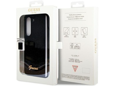 Guess Glitter Script case for Samsung Galaxy Z Fold 5 - black Guess Glitter Script case for Samsung Galaxy Z Fold 5 - black