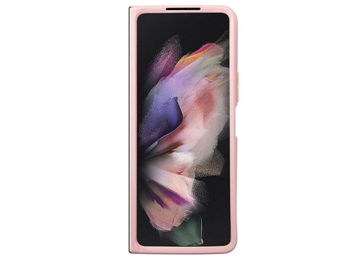 Guess Glitter Script case for Samsung Galaxy Z Fold 5 - pink