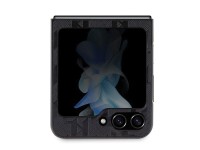 Capa Karl Lagerfeld Saffiano Monogram Choupette Pin para Samsung Galaxy Z Flip 5 - preta Capa Karl Lagerfeld Saffiano Monogram Choupette Pin para Samsung Galaxy Z Flip 5 - preta