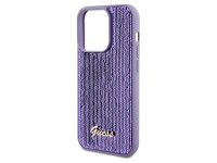 Guess Sequin Script Metal case for iPhone 14 Pro Max - purple Guess Sequin Script Metal case for iPhone 14 Pro Max - purple