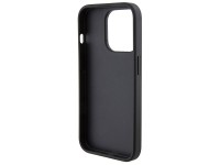 Ferrari Perforated Waves Metal Logo case for iPhone 15 Pro - black Ferrari Perforated Waves Metal Logo case for iPhone 15 Pro - black
