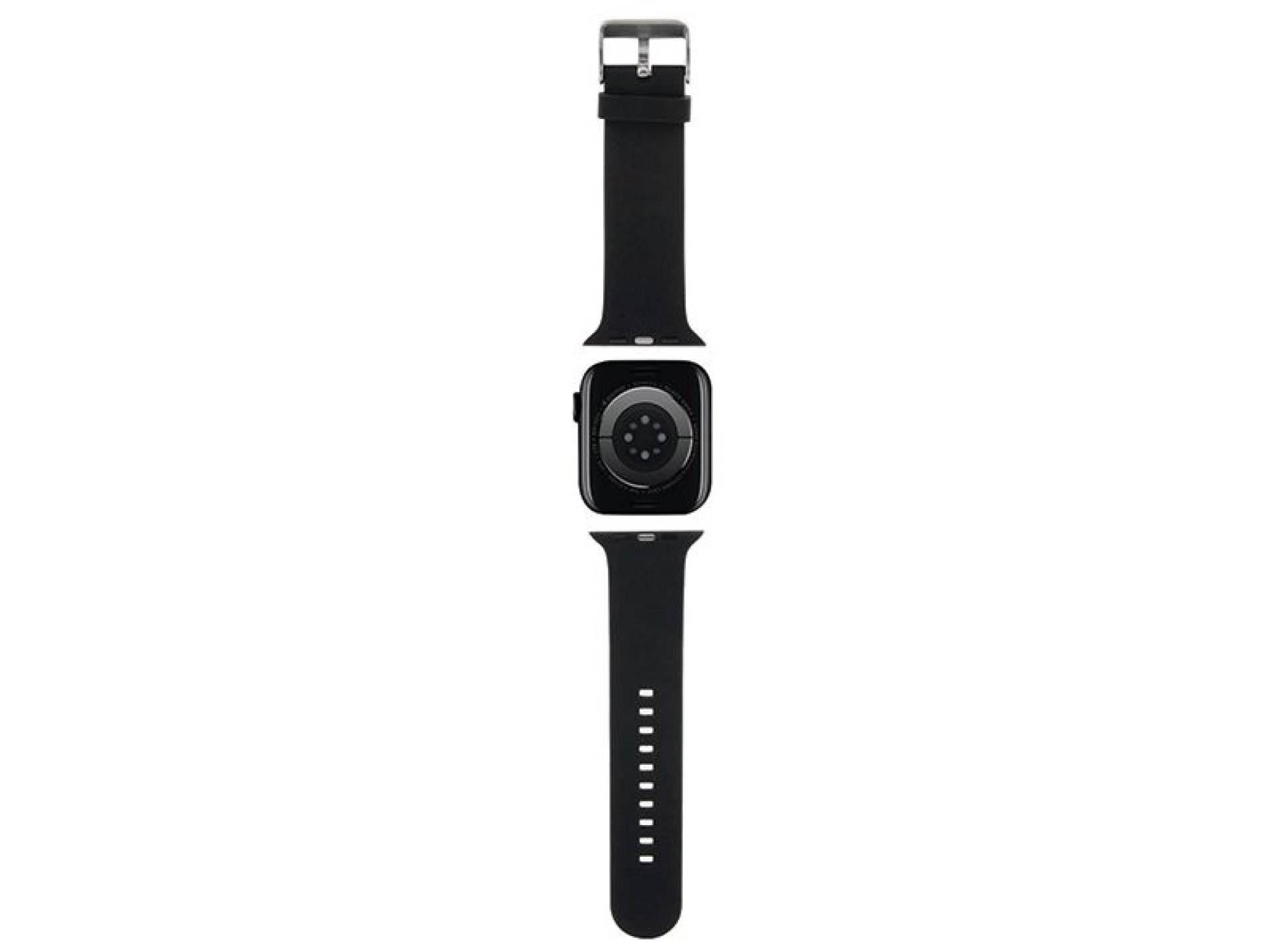 Karl Lagerfeld 3D Rubber Karl&Choupette Heads strap for Apple Watch 38/40/41mm - black
