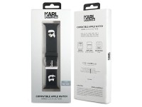 Karl Lagerfeld 3D Rubber Karl&Choupette Heads strap for Apple Watch 38/40/41mm - black Karl Lagerfeld 3D Rubber Karl&Choupette Heads strap for Apple Watch 38/40/41mm - black