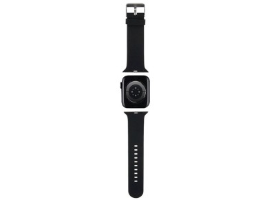 Karl Lagerfeld 3D Rubber Karl&Choupette Heads strap for Apple Watch 42/44/45/49mm - black Karl Lagerfeld 3D Rubber Karl&Choupette Heads strap for Apple Watch 42/44/45/49mm - black