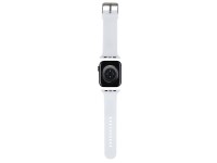 Pulseira Karl Lagerfeld 3D em borracha com as cabeças de Karl e Choupette para Apple Watch 42/44/45/ Pulseira Karl Lagerfeld 3D em borracha com as cabeças de Karl e Choupette para Apple Watch 42/44/45/