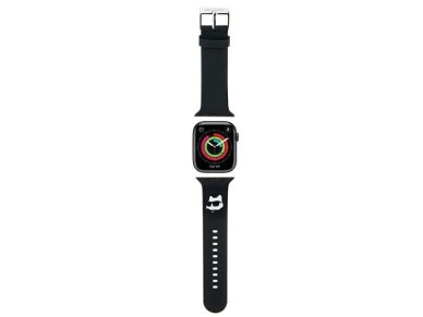 Karl Lagerfeld 3D Rubber Choupette Head Strap for Apple Watch 42/44/45/49mm - Black Karl Lagerfeld 3D Rubber Choupette Head Strap for Apple Watch 42/44/45/49mm - Black