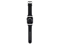 Pulseira de borracha 3D Choupette de Karl Lagerfeld para Apple Watch 42/44/45/49mm - Preta Pulseira de borracha 3D Choupette de Karl Lagerfeld para Apple Watch 42/44/45/49mm - Preta