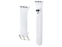 Karl Lagerfeld 3D Rubber Choupette Head Strap for Apple Watch 42/44/45/49mm - White Karl Lagerfeld 3D Rubber Choupette Head Strap for Apple Watch 42/44/45/49mm - White