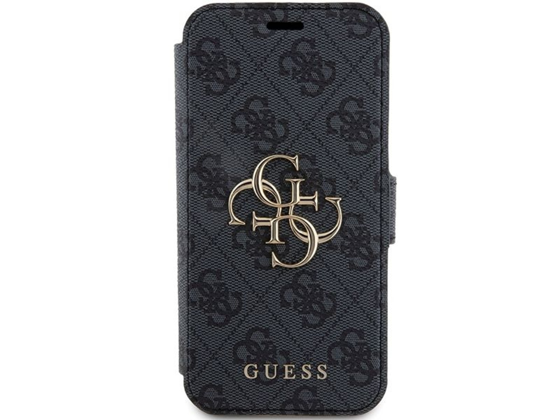Guess 4G Metal Logo case for iPhone 15 Pro - gray