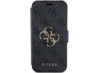 Guess 4G Metal Logo case for iPhone 15 Pro - gray Guess 4G Metal Logo case for iPhone 15 Pro - gray