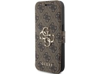 Capa Guess 4G com logo metálico para iPhone 15 Pro - marrom Capa Guess 4G com logo metálico para iPhone 15 Pro - marrom