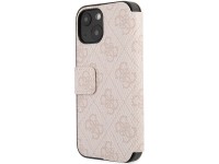 Capa Guess 4G com logo metálico para iPhone 15/14/13 - rosa Capa Guess 4G com logo metálico para iPhone 15/14/13 - rosa