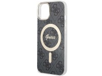 Capa Guess IML 4G MagSafe para iPhone 15 - preta Capa Guess IML 4G MagSafe para iPhone 15 - preta