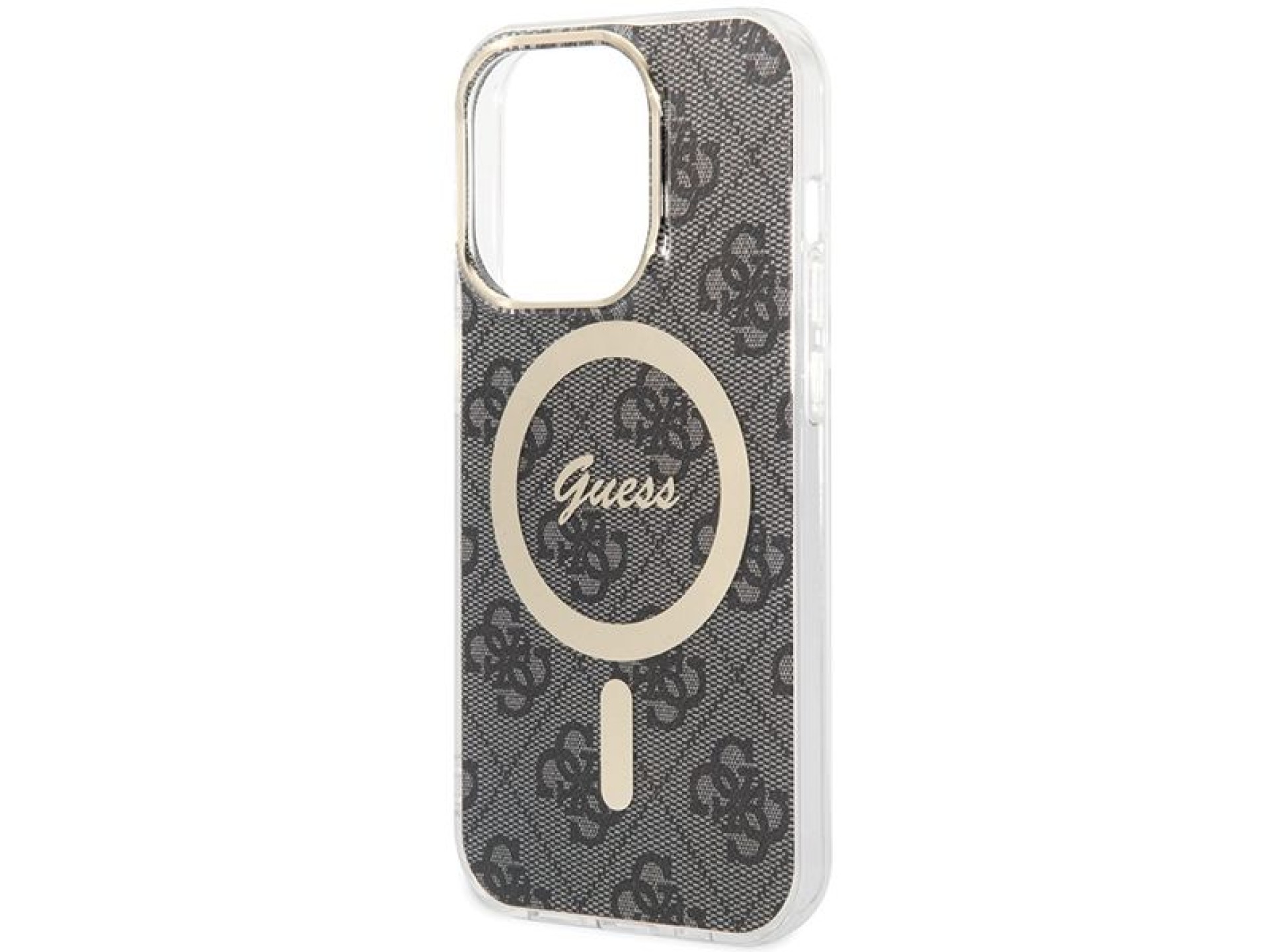 Capa Guess IML 4G MagSafe para iPhone 15 Pro - preta