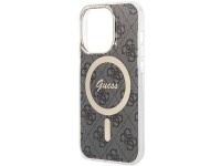 Capa Guess IML 4G MagSafe para iPhone 15 Pro - preta Capa Guess IML 4G MagSafe para iPhone 15 Pro - preta
