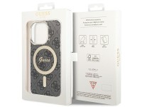 Capa Guess IML 4G MagSafe para iPhone 15 Pro - preta Capa Guess IML 4G MagSafe para iPhone 15 Pro - preta