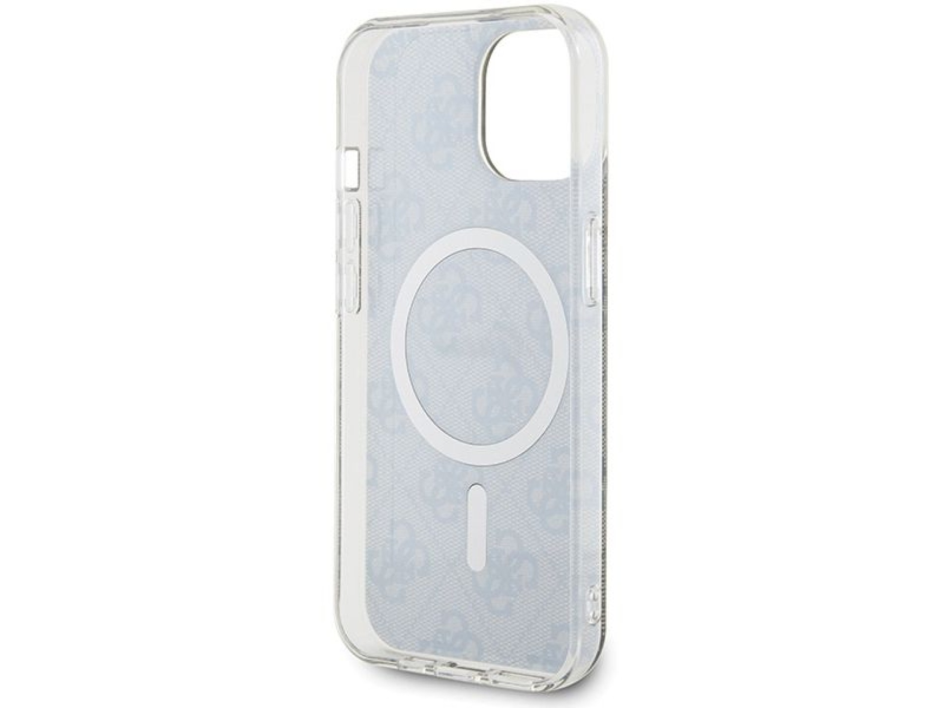 Capa Guess IML 4G MagSafe para iPhone 15 - marrom