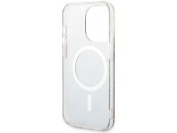 Funda Guess IML 4G MagSafe para iPhone 15 Pro - marrón Funda Guess IML 4G MagSafe para iPhone 15 Pro - marrón