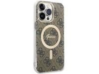Capa Guess IML 4G MagSafe para iPhone 15 Pro Max - Marrom Capa Guess IML 4G MagSafe para iPhone 15 Pro Max - Marrom