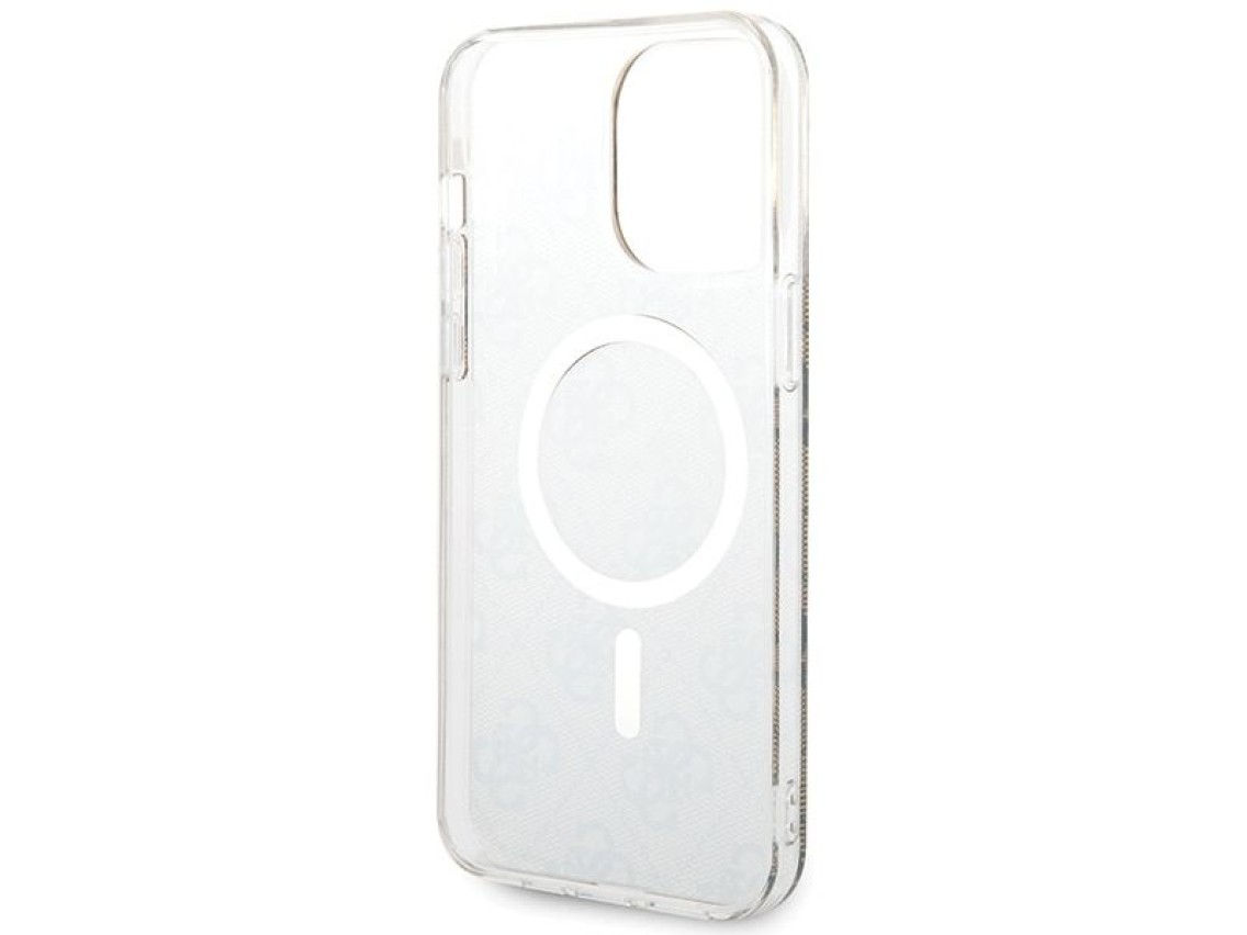 Capa Guess IML 4G MagSafe para iPhone 15 Pro Max - Marrom