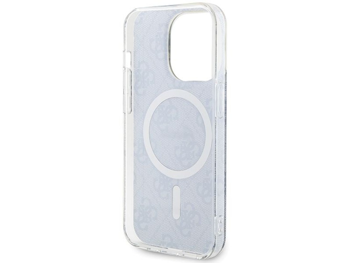 Guess IML 4G MagSafe case for iPhone 15 Pro - blue