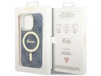 Guess IML 4G MagSafe case for iPhone 15 Pro - blue Guess IML 4G MagSafe case for iPhone 15 Pro - blue