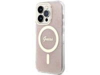 Funda Guess IML 4G MagSafe para iPhone 15 Pro - rosa Funda Guess IML 4G MagSafe para iPhone 15 Pro - rosa