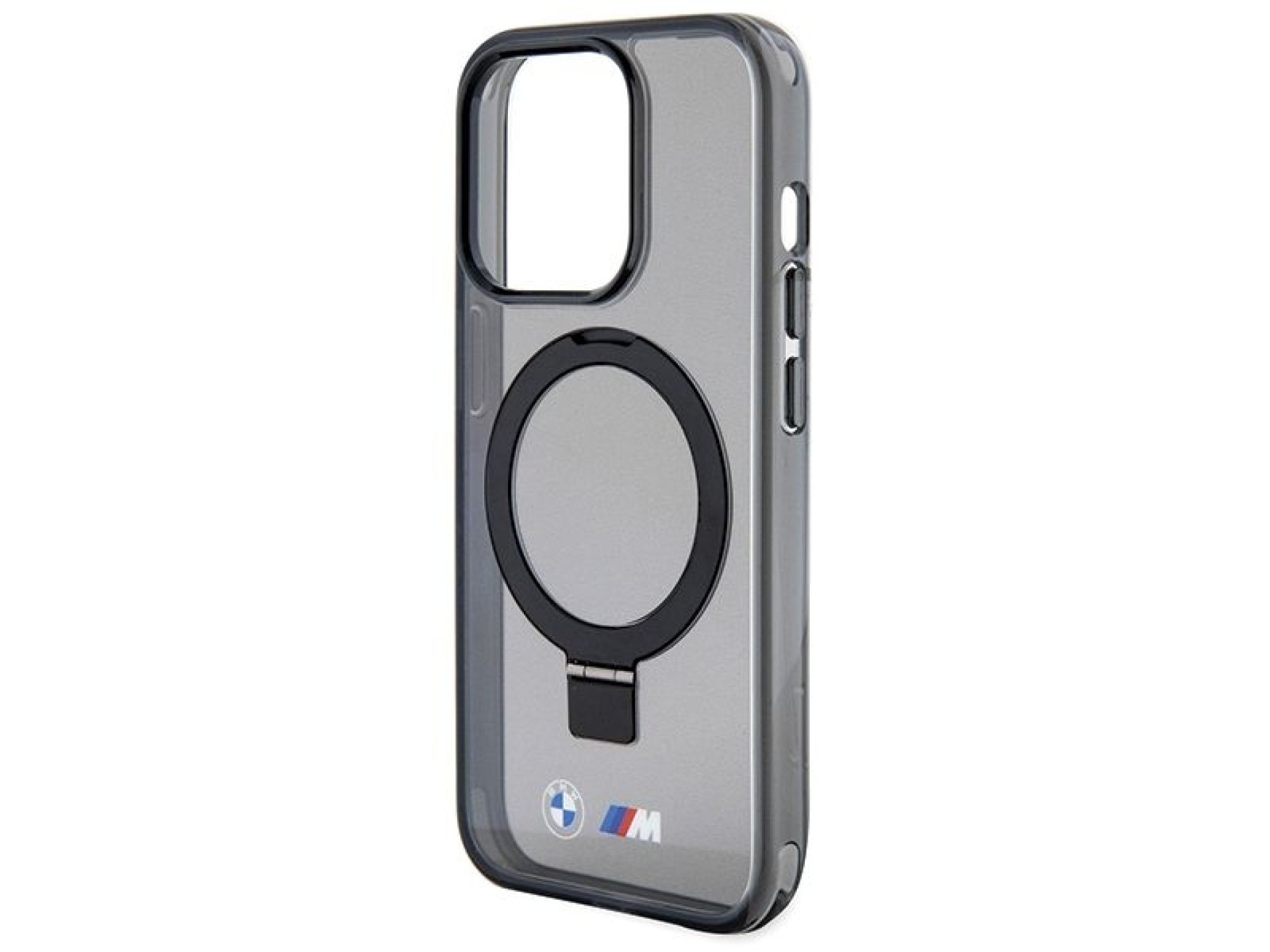 BMW Ring Stand M Collection MagSafe Case for iPhone 15 Pro - Black