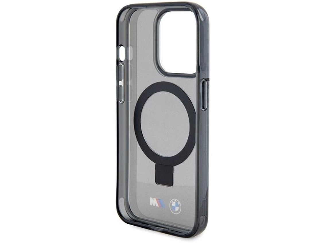 BMW Ring Stand M Collection MagSafe Case for iPhone 15 Pro - Black