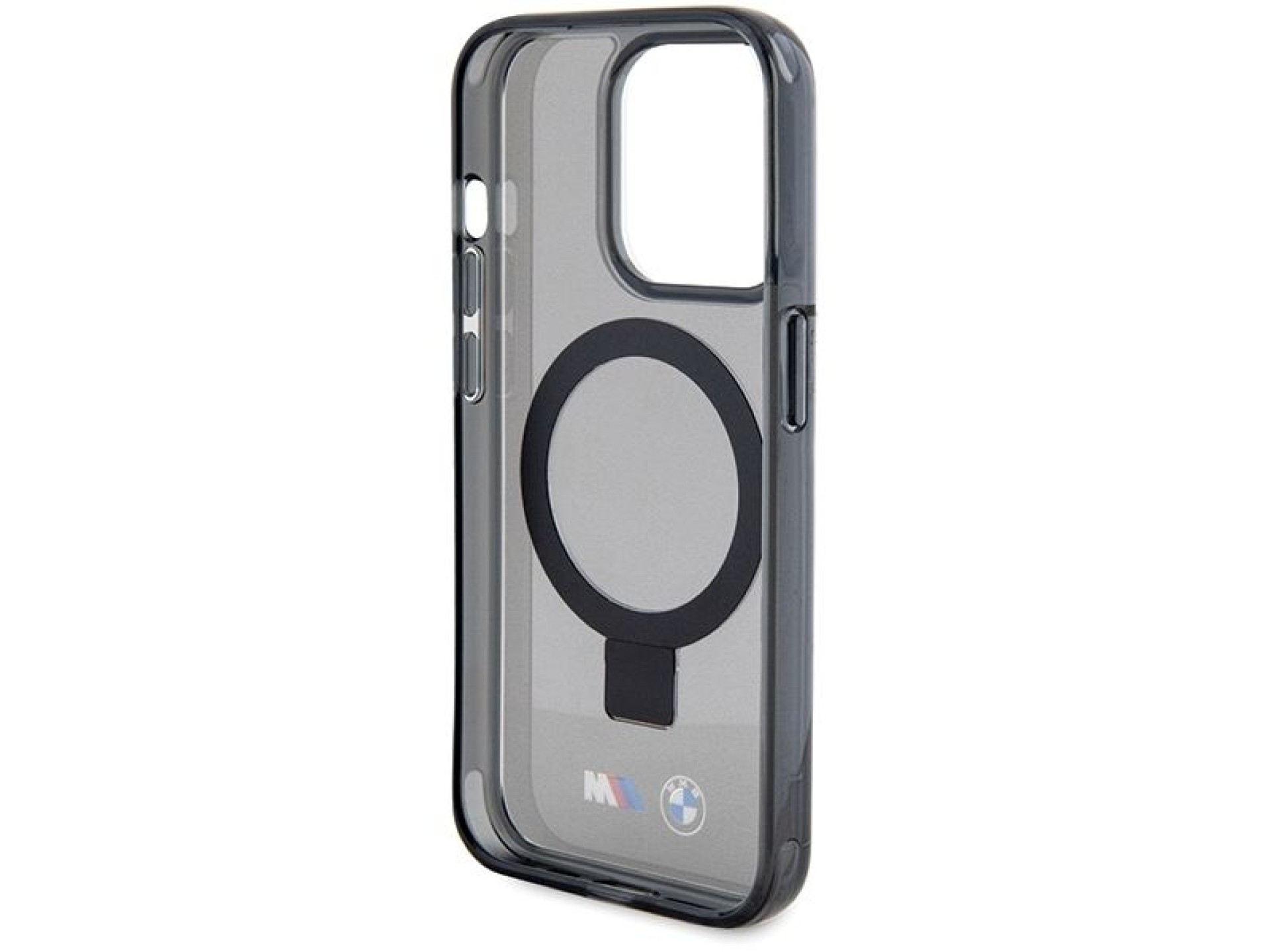 BMW Ring Stand M Collection MagSafe Case for iPhone 15 Pro - Black