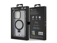 BMW Ring Stand M Collection MagSafe Case for iPhone 15 Pro - Black BMW Ring Stand M Collection MagSafe Case for iPhone 15 Pro - Black
