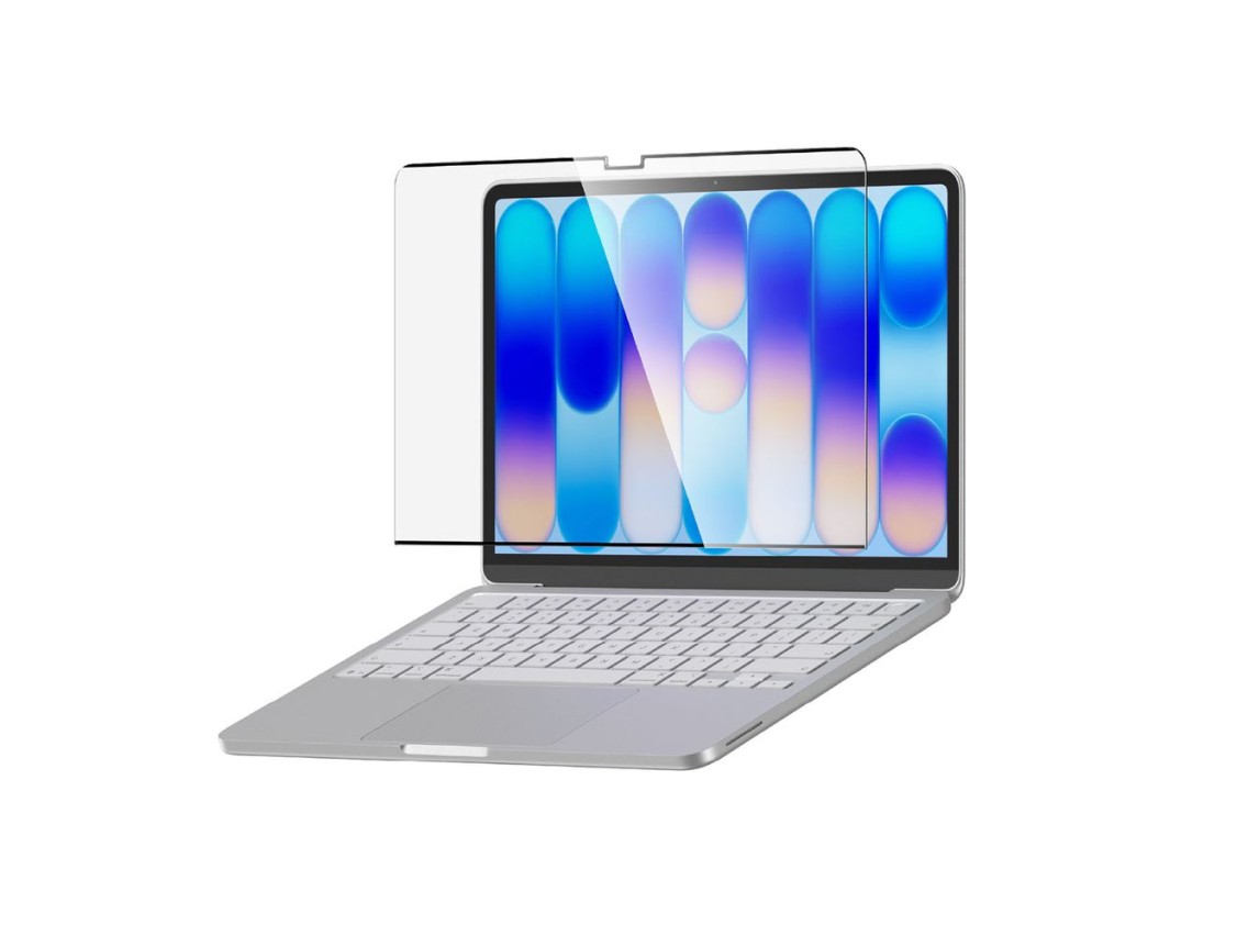 Lámina protectora AmazingThing Radix MagClear para MacBook Neo de 13 pulgadas.