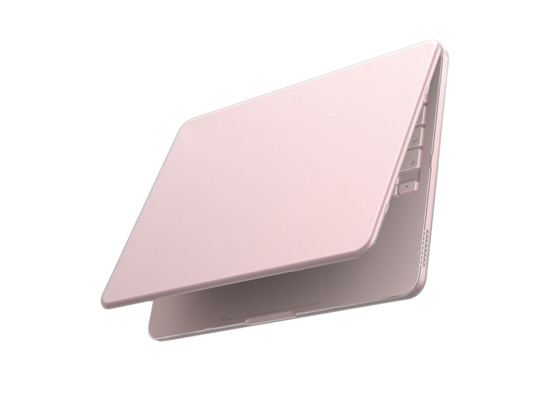 Capa rígida AmazingThing Titan para MacBook Neo 13" - Rosa