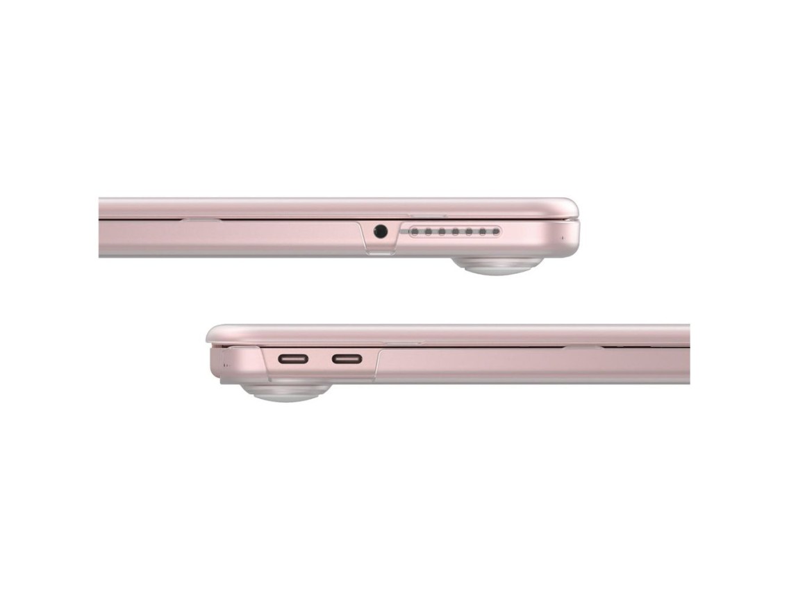 Capa rígida AmazingThing Titan para MacBook Neo 13" - Rosa